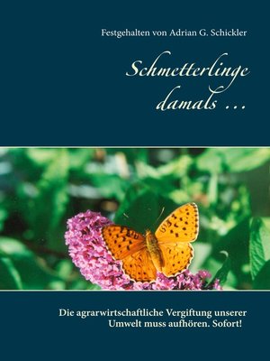 cover image of Schmetterlinge damals ...